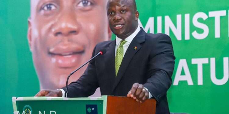Lands Minister Touts Unique Opportunity For Ghana Under COP28 1 Minister of Lands and Natural Resources, Samuel Jinapor.