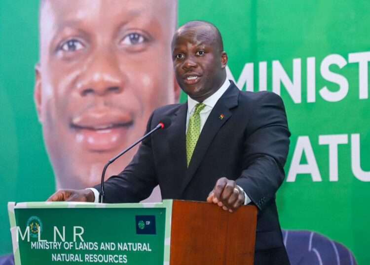 Lands Minister Touts Unique Opportunity For Ghana Under COP28 1 Minister of Lands and Natural Resources, Samuel Jinapor.