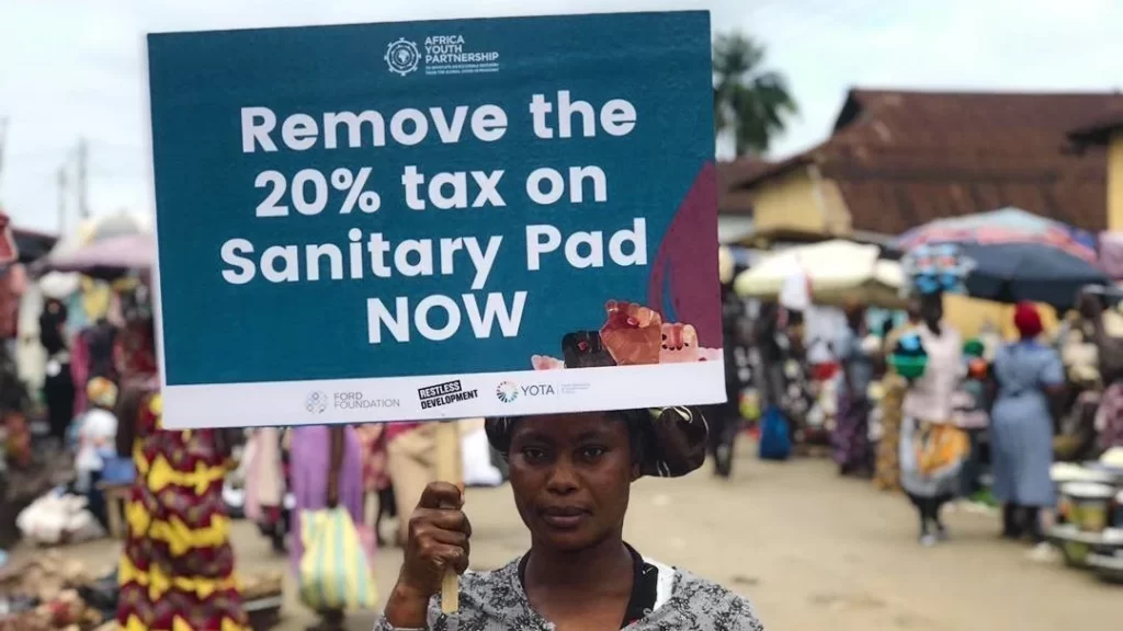 2023 Budget: MP Urges Government To Scrap Taxes On Sanitary Products 2 Camapign Against Taxes On Saniatry Product 2 1