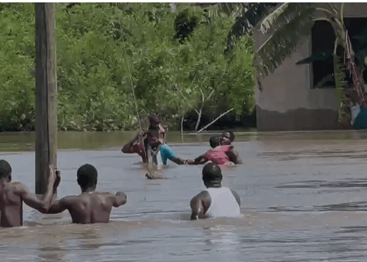 Indiscipline And Negligence Floods Residents In Dawhenya 1 Flooded Area in Dawhenya