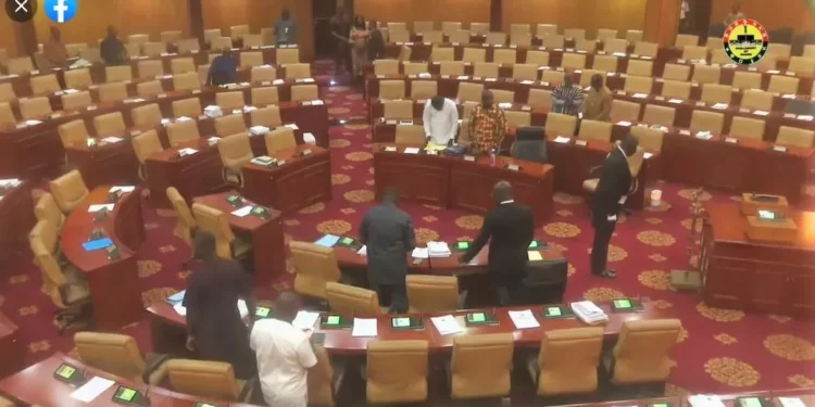 The Chamber of Parliament-Ghana