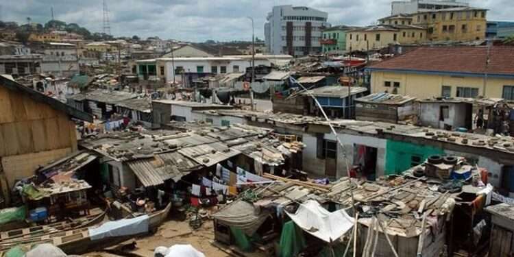 A Poorly Structured Settlement in Ghana