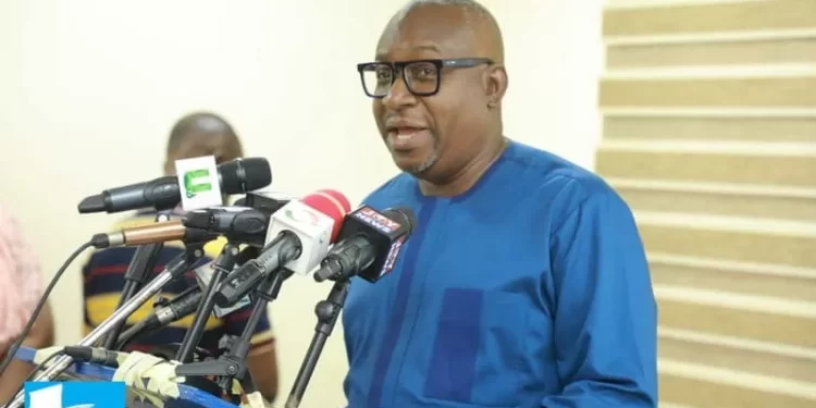 President of the Ghana Independent Broadcasters Association (GIBA), Cecil Sunkwa-Mills.