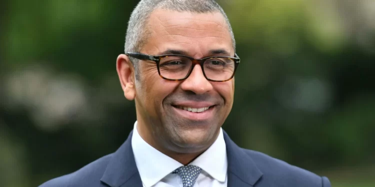 James Cleverly, UK's new Home Secretary.