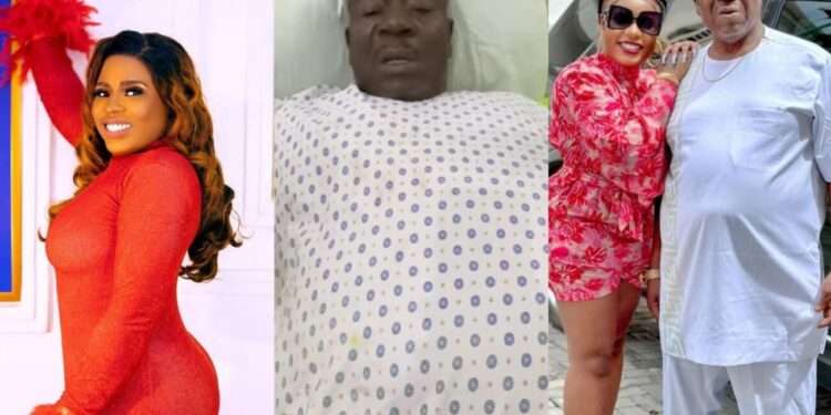Jasmine Okafor and Veteran actor, Mr.Ibu