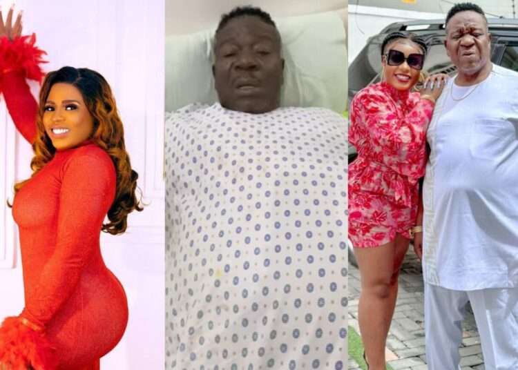 Jasmine Okafor and Veteran actor, Mr.Ibu