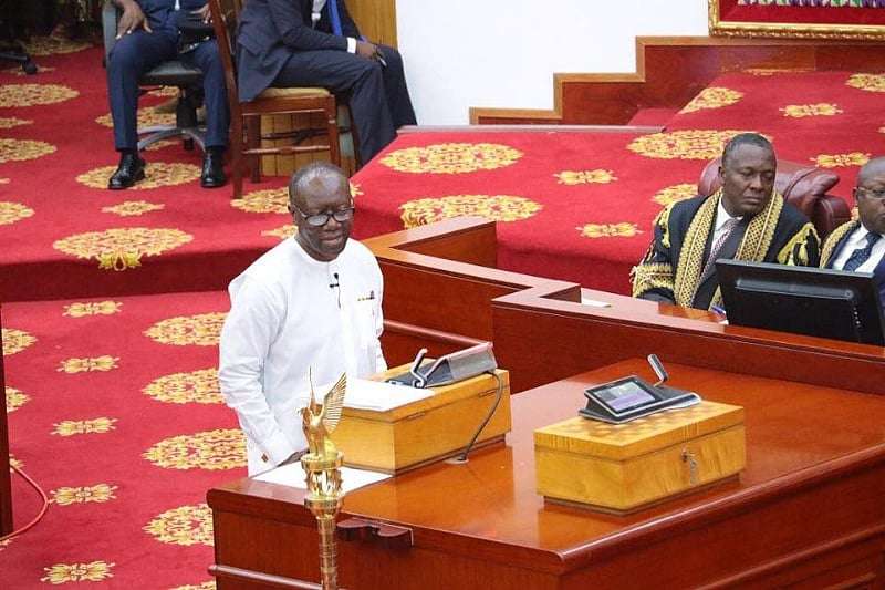 2024 Budget A Glimmer Of Hope Amidst A Shadow Of Despair The Vaultz News   Ken Ofori Atta Parliament House 