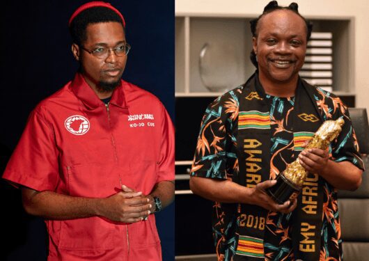 Ghanaian rapper, Ko-Jo Cue and legendary highlife singer, Daddy Lumba