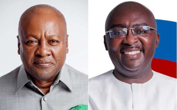 Blue Economy Versus 24-Hour Economy: Swaying Voters Choice On Manifesto Promises 1 Flagbearer of the NDC, John Dramani Mahama (left) and Flagbearer for the NPP, Dr Mahamudu Bawumia (right).