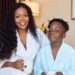 Ghanaian musician, Mzbel and her son, Okomfo Black
