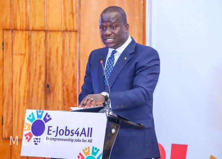 Government's EJobs4All To Benefit 10,000 Youth In Mining Regions 1 Minister for Lands and Natural Resources, Samuel Jinapor.