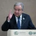 Guterres Urges Negotiators To Move Beyond Arbitrary Lines As COP28 Enters Final Days 13 UN Secretary-General, Antonio Guterres speaks during a news conference.