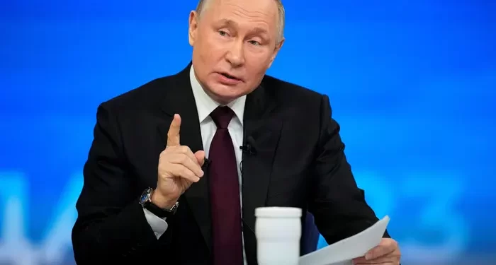 Putin Reasserts Goals Of Russia’s “Special Operation” In Ukraine 1 Russian President,Vladimir Putin, holds his annual press conference in Moscow.