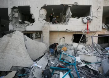 Yaffa Hospital severely damaged by Israeli attacks in Gaza’s Deir el-Balah.