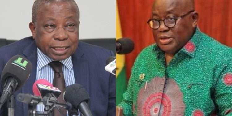 AHSAG Urges Government To Review Directives Requiring Health Facilities To Pay Utility Bills 1 President Akufo-Addo-and-Agyeman-Manu