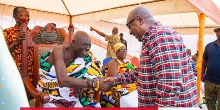 NDC 2024 Flagbearer, Former President John Dramani Mahama
