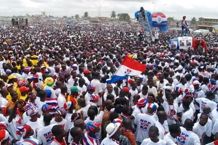 NPP Primaries: 84 Candidates File Nominations To Contest 22 Constituencies In Eastern Region 1 Supporters of the New Patriotic Party