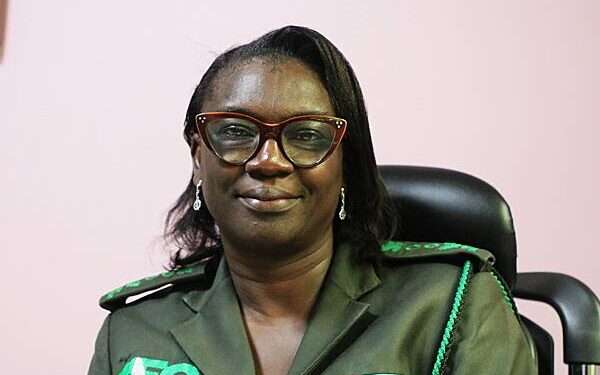 Head of corporate affairs and media relations at the Forestry Commission, Joyce Ofori Kwafo.