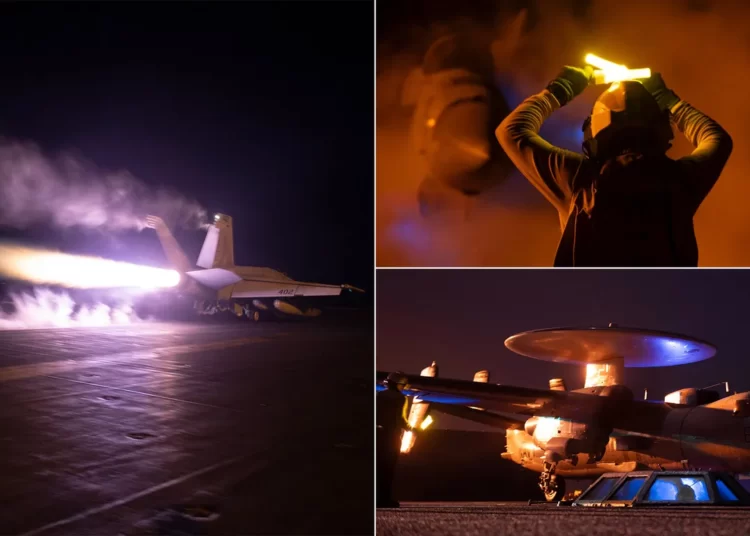 US, UK Launch Second Joint Airstrikes On Houthi Missile Sites In Yemen 1 1705974297929