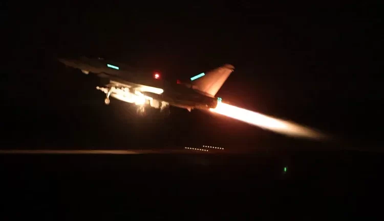 Saudi Arabia Calls For Restraint After U.S-UK Attacks On Houthi Targets 1 A missile is launched from a warship during a US-led coalition operation against Houthi targets in Yemen, from an undisclosed location, January 12, 2024.