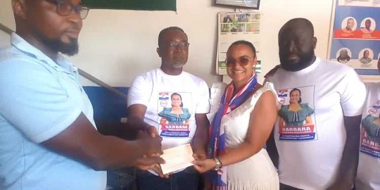 NPP Parliamentary Aspirant Launches Welfare Fund to Support Delegates in Fanteakwa North Constituency 1 Barbara Makara-Maccugen