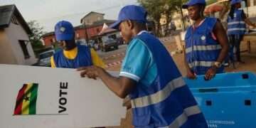 A Picture of a Voting Centre