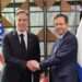 US Secretary of state, Antony Blinken and Israel's President, Isaac Herzog.