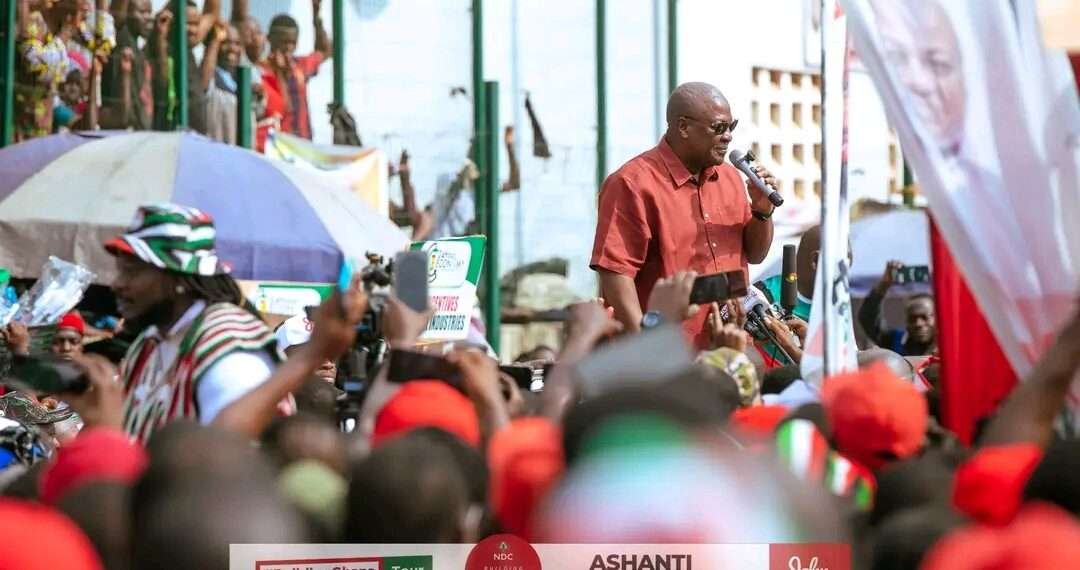 Mahama Pledges Utilization Of Gold Mining Proceeds For Local Development In Adansi 1 John Dramani Mahama