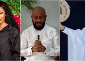 Nina Ivy and Yul Edochie