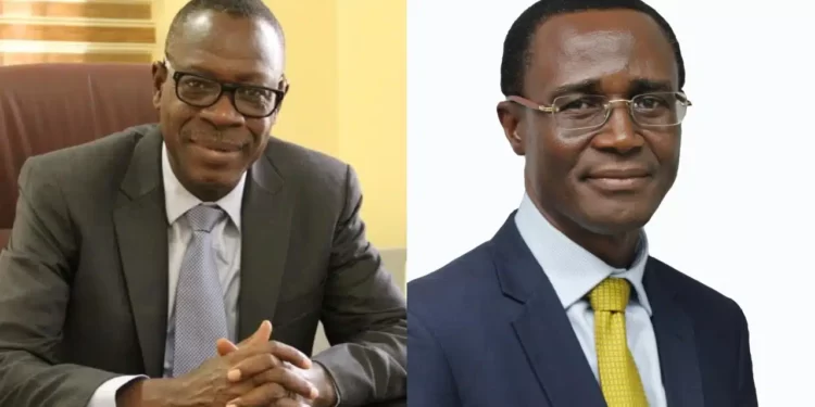 L-R: SML Ghana MD, Christain Sottie, Commissioner General of the Ghana Revenue Authority, Dr. Ammishaddai Owusu-Amoah