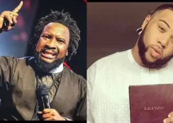 Gospel artist, Sonnie Badu and Daniel Duncan-Williams