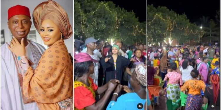Nollywood actress, Regina Daniels and her husband, Ned Nwoko