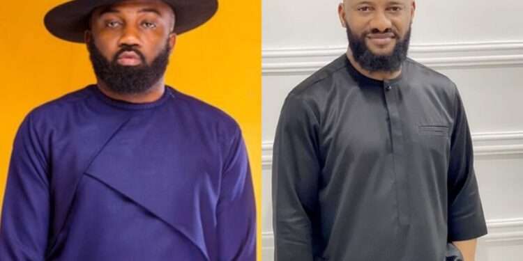 Media personality, Noble Igwe and Yul Edochie