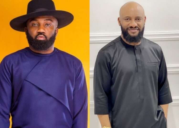 Media personality, Noble Igwe and Yul Edochie