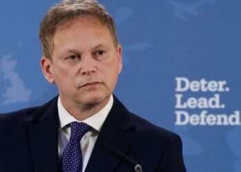 Grant Shapps, UK Defence Secretary.
