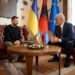 Ukrainian President, Volodymyr Zelenskyy meets with Albanian Prime Minister, Edi Rama.