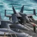 US Launches Strikes In Retaliation To Attack In Jordan 12 In this photo obtained from the US Department of Defense, US Navy F/A-18 Hornet multirole combat aircraft are pictured on the deck of the aircraft carrier USS Dwight D. Eisenhower, which according to the latest reports remains deployed in the Red Sea [US Department of Defense.