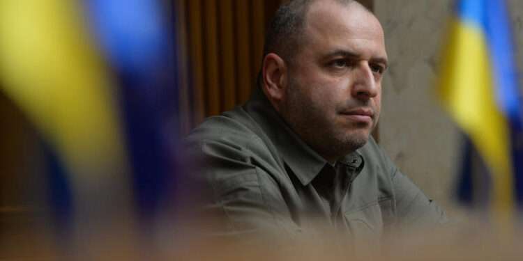Ukraine's Defence Minister, Rustem Umerov.