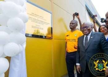President Akufo-Addo Commissions Borteyman Sports Complex Ahead of 13th African Games