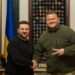 President Volodymyr Zelenskyy and Valerii Zaluzhnyi.