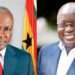 Former President Mahama and President Nana Akufo-Addo