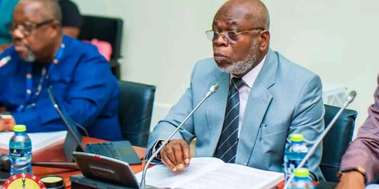 PAC Orders Arrest Of Ahamansu LA Former Head Teacher Over GHC72,759.32 Unearned Salary 1 Honourable James Klutse Avedzi, Chairman of the Public Account Committee of Parliament
