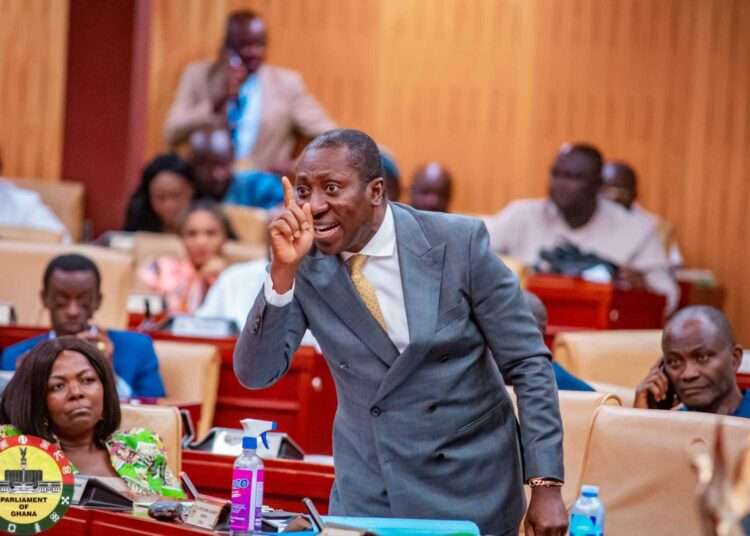 Alexander Afenyo-Markin, MP for the Effutu constituency, Appointed Majority Leader in Parliament 1 Alexander Kwamena Afenyo-Markin, Majority Leader in Ghana's Parliament