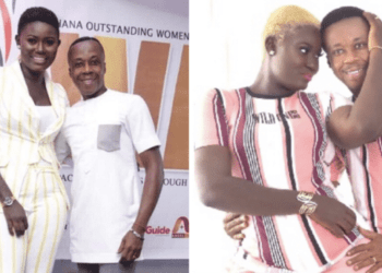 Afua Asantewaa Reveals How She Met Her Husband 2 Afua Asantewaa and her husband, Mr. Aduonum