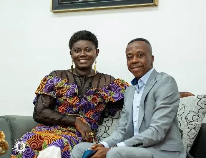 Afua Asantewaa’s Husband Fires 1 Afua Asantewaa and her husband, Mr. Aduonum