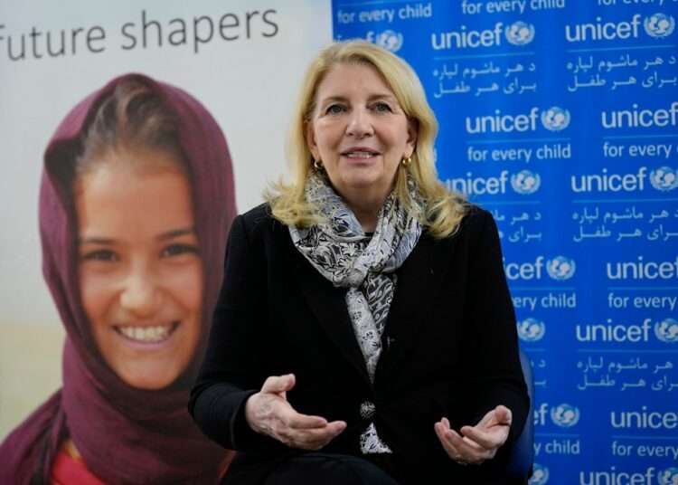 UNICEF Executive Director Urges World Not To Neglect Children In Gaza 1 Catherine Russell, UNICEF Executive Director.