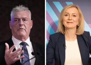 Lee Anderson and Liz Truss