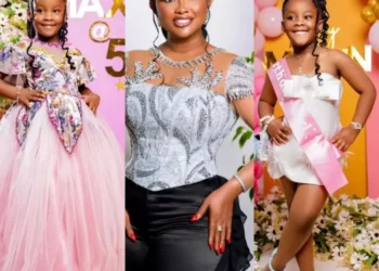 Maxin and Nana Ama McBrown