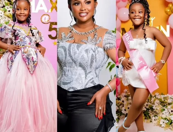 McBrown And Estranged Husband Maxwell Clash At Maxin’s Birthday Party 1 Maxin and Nana Ama McBrown