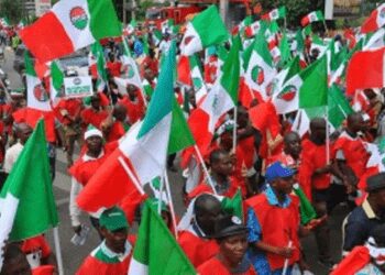 Economic Hardship Sparks Nationwide Protests In Nigeria 2 Protestors at the NLC nationwide protest